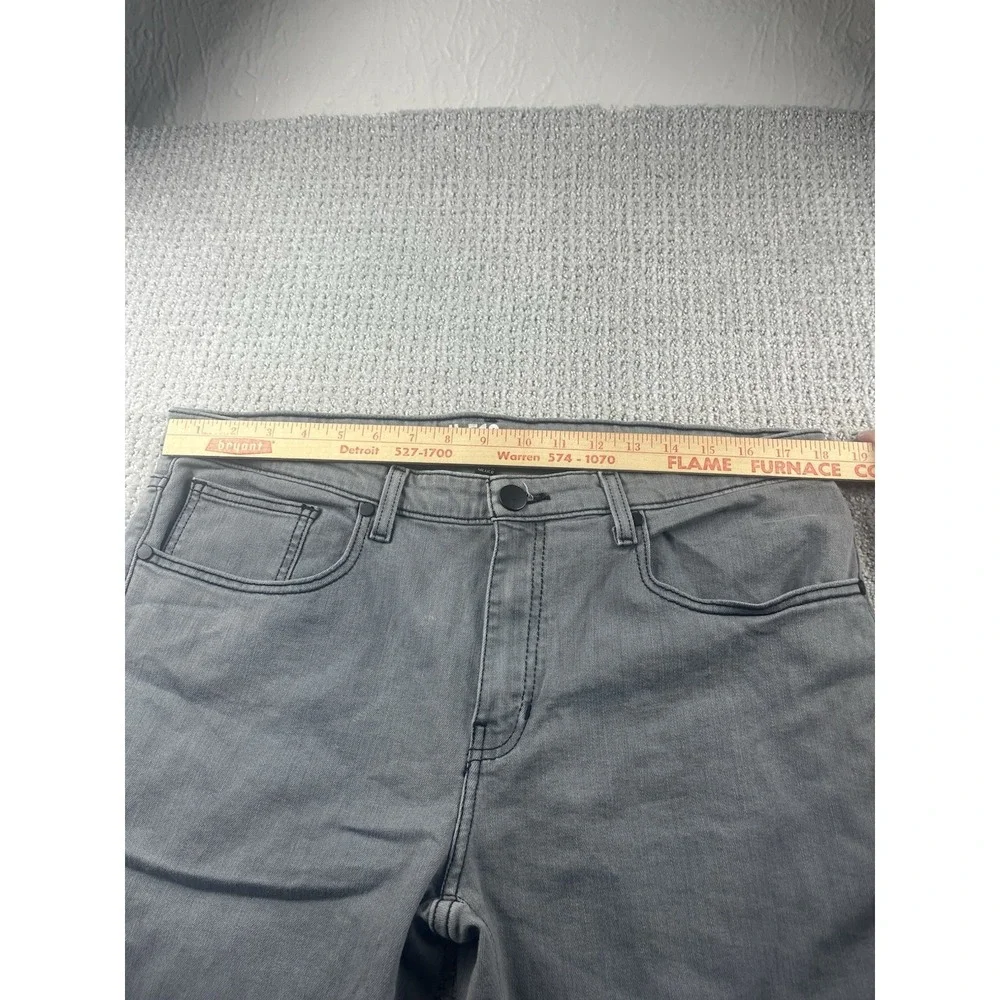 Under 510 Bruce Jeans Mens 36x25 Gray Slim Fit Stretch U-510 Casual Denim Work